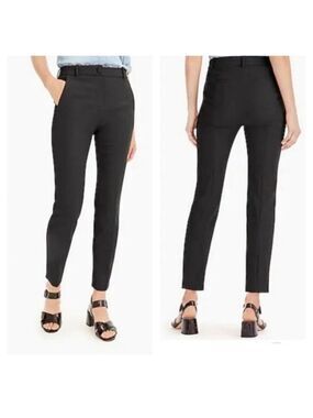 J.Crew black high rise cameron pants Sz 6 classy office professional business